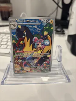 Pokemon TCG Iono's Kilowattrel 163/159 Journey Together Illustration rare - Image 1