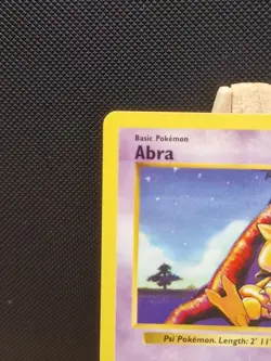 Pokemon 1999 WOTC Base Set Shadowless Abra 43/102 - Near Mint - Image 3