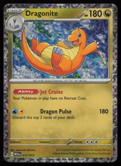 Dragonite 012/015 Holo Promo McDonald's Promos 2024 Pokemon NM - Image 1