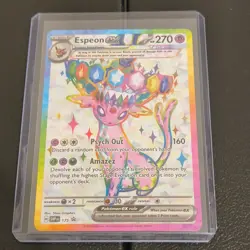 Pokemon Espeon EX SVP176 Scarlet & Violet Promo Holo Stage 1 280 HP - Image 1