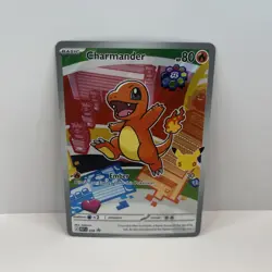 POKEMON FIRST PARTNER CHARMANDER ILLUSTRATION RARE PROMO 038!!!🔥 - Image 1