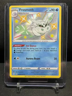 Frosmoth SV034/SV122 Shiny Vault Holo Pokemon 2021 Shining Fates - NM - Image 1
