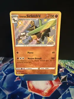 Galarian Sirfetch'd Near Mint SV064/SV122 Shining Fates: Shiny Vault Holo - Image 1