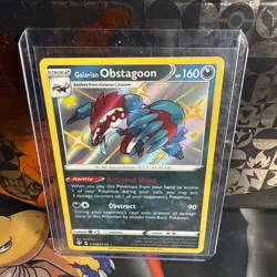 Galarian Obstagoon - Shining Fates - SV080/SV122 - Pokemon TCG - NM - Holo - Image 1