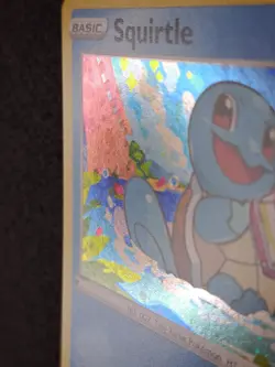 Pokemon GO Stamped Squirtle Swsh233 Promo Card - NM - Rare HD SWIRL - Image 5