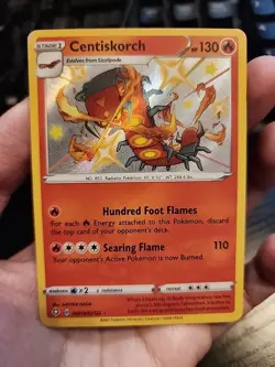 Pokemon Centiskorch SV019/SV122 Shiny Holo Rare Shining Fates Near Mint - Image 1