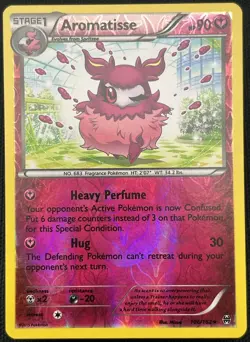 Pokemon Cards Aromatisse 106/162 Reverse Holo BREAKthrough XY NM - Image 1