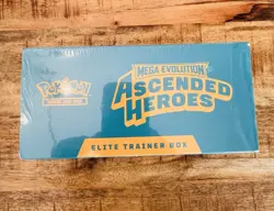 🔥Pokemon TCG Mega Evolution Elite Trainer Assessed Heroes Box Factory Sealed !! - Image 2