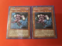 2x Yugioh Gemini Imps PP01-EN005 Unlimited Edition Secret Rare LP - Image 1