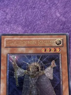 1x Yugioh Lyla, Lightsworn Sorceress LODT-EN019 Ultimate Rare 1st HP Euro Print - Image 3