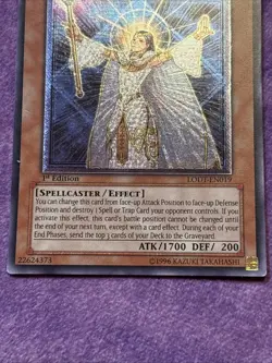 1x Yugioh Lyla, Lightsworn Sorceress LODT-EN019 Ultimate Rare 1st HP Euro Print - Image 4