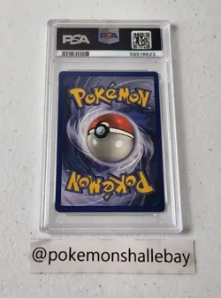 Vaporeon 1st Edition 12/64 - Jungle Set *PSA 8 - NM-MT* Rare Pokemon Card - Image 4