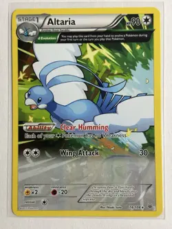 Altaria (Delta) 74/108 - XY Roaring Skies Non Holo Pokemon Card - Image 1
