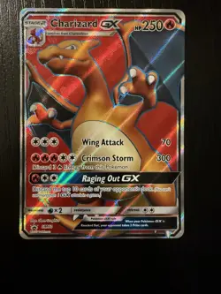 Pokemon Charizard GX SM60 Promo Full Art Holo 250HP English 2017 Card - Image 1
