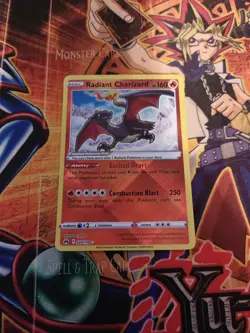 Pokemon TCG Radiant Charizard Crown Zenith Holo Card 020/159 NM/M Condition - Image 1