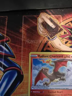 Pokemon TCG Radiant Charizard Crown Zenith Holo Card 020/159 NM/M Condition - Image 2