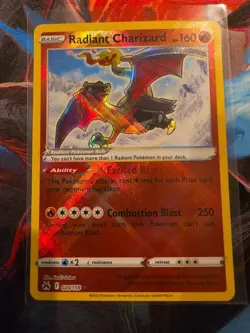 Radiant Charizard Pokemon TCG Basic 2023 English Card 020/159 - Image 1