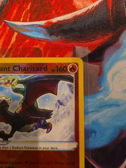 Radiant Charizard Pokemon TCG Basic 2023 English Card 020/159 - Image 3
