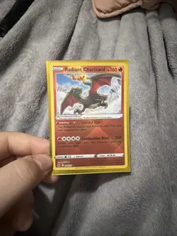 Pokemon TCG Radiant Charizard Crown Zenith Holo Card 020/159 NM/M Condition - Image 1