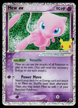 Pokemon Card - Mew ex Celebrations Classic Collection 88/92 Holo - Image 1