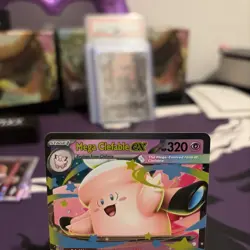 Pokemon TCG Mega Clefable EX 031/088 Holo Rare English Stage 1 Card - Image 3