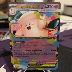 Pokemon TCG Mega Clefable EX 031/088 Holo Rare English Stage 1 Card - Image 5