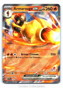 Armarouge EX SVP105 - SV Black Star Promo - Pokemon Card - Near Mint - Image 1