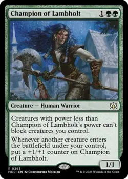 ~ Champion of Lambholt ~ NM ~ Commander: March of the Machine ~ MTG ~ - Image 1