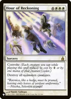 ~ Hour of Reckoning ~ NM ~ The List ~ MTG ~ - Image 1
