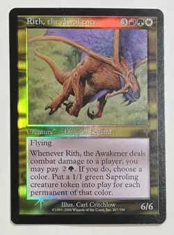 MTG RITH, THE AWAKENER (FOIL) Invasion (OldManMTG 003-858) - Image 1