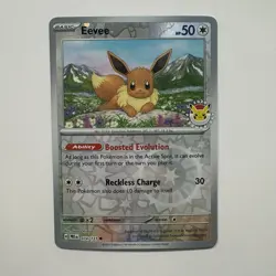Pokemon Eevee Reverse Cosmos Holo Promo 074/131 Pokemon Day 2025 - Image 1