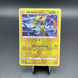 Zeraora 061/185 Reverse Holo Pokemon SWSH04: Vivid Voltage NM - Image 1