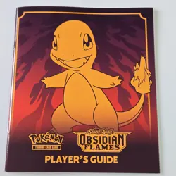 Charmander Obsidian Flames S&V Pokemon TCG Evolved Player's Guide ETB BOOKLET - Image 1