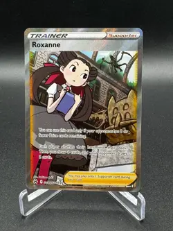 Roxanne GG66/GG70 Pokemon Crown Zenith Ultra Rare Full Art Holo - Image 1