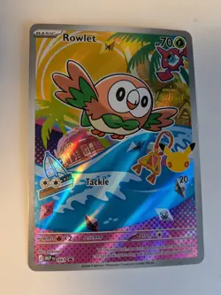 Pokemon TCG First Partner Illustration Collection Series 1 Alola Starters - Image 2