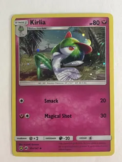 Pokemon TCG Burning Shadows Alt Art Cosmos Hologrpahic Kirlia 92a/147 L PL - Image 1