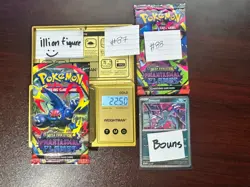 VERY HEAVY! BIG HITUUU22.50g &22.41g Phantasmal Flames Pokemon Booster Pk - Image 1