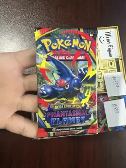 VERY HEAVY! BIG HITUUU22.50g &22.41g Phantasmal Flames Pokemon Booster Pk - Image 2