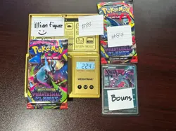 VERY HEAVY! BIG HITUUU22.50g &22.41g Phantasmal Flames Pokemon Booster Pk - Image 4