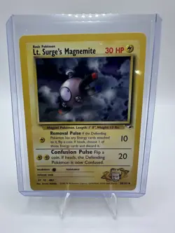 Lt. Surge’s Magnemite 50/132 - Gym Heroes - Vintage 1999-2000 - Pokemon TCG - Image 3