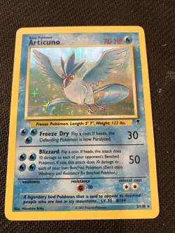 Articuno 2/62 -legendary Collection LP - Holo - Pokemon TCG - Vintage 1999 - Image 1