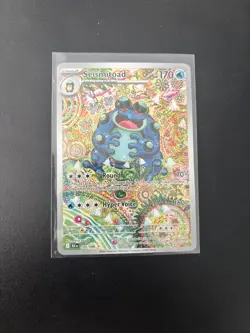 Pokemon Seismitoad 105/086 Sv: Black Bolt Holo - Image 1