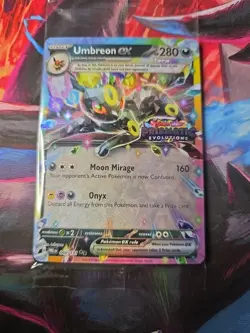 Pokemon TCG Umbreon EX 060/131 Sealed Holo Rare Stamped Prismatic Evolutions - Image 1