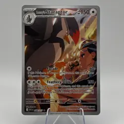 Pokemon TCG Larry's Staraptor 249/217 ASC Full Art Rare English 150HP - Image 1