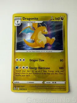 Dragonite 131/195 Holo Rare Silver Tempest Pokemon Holo Near Mint - Image 1