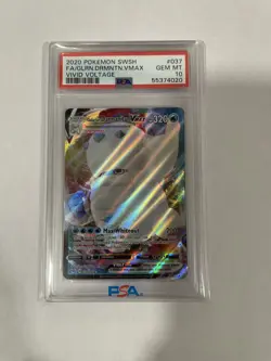 2020 Pokemon SWSH Vivid Voltage Galarian Darmanitan VM #037/185 PSA 10 - Image 1