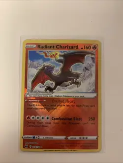 Pokemon TCG Radiant Charizard Crown Zenith 020/159 - Image 1