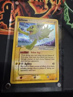 2007 POKEMON JOLTEON HOLO GOLD STAR EX POWER KEEPERS#101 - Image 1
