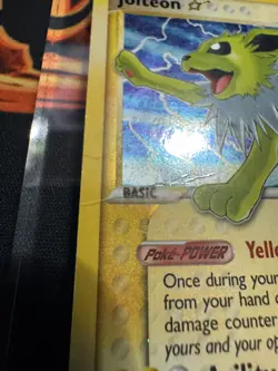 2007 POKEMON JOLTEON HOLO GOLD STAR EX POWER KEEPERS#101 - Image 2