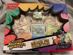 Pokemon TCG Ascended Heroes - First Partners Deluxe Pin Collection - New Sealed - Image 1